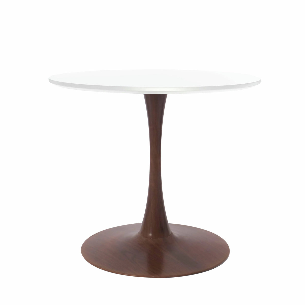 Bristol 24"/27"/31" Round Dining Table Wood Transfer Cherry/Natural/Walnut Base with MDF Table Top - Elax Furniture