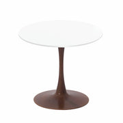 Bristol 24"/27"/31" Round Dining Table Wood Transfer Cherry/Natural/Walnut Base with MDF Table Top - Elax Furniture