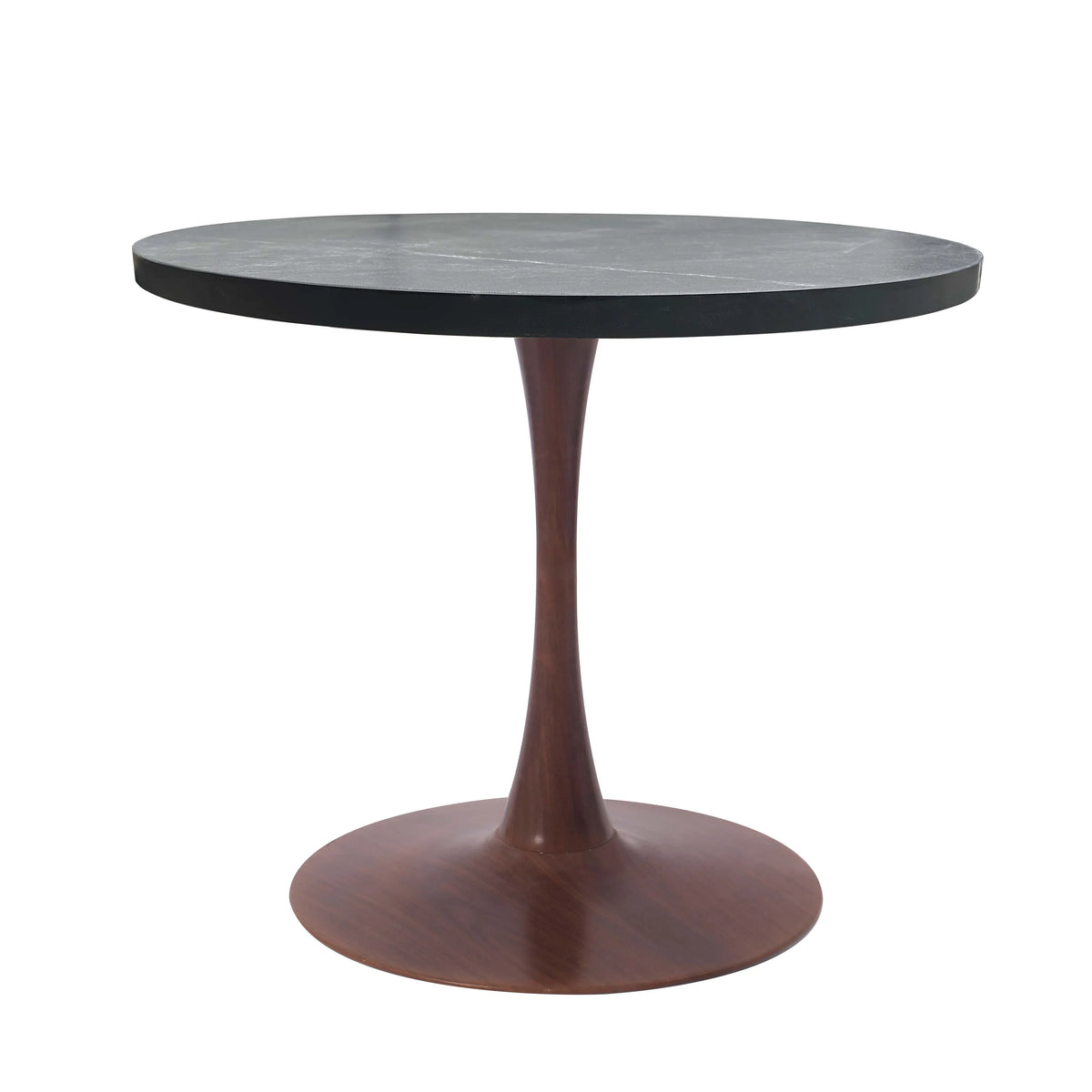 Bristol 24"/27"/31" Round Dining Table Wood Transfer Cherry/Natural/Walnut Base with MDF Table Top - Elax Furniture