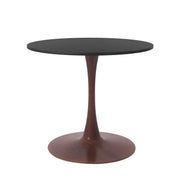 Bristol 24"/27"/31" Round Dining Table Wood Transfer Cherry/Natural/Walnut Base with MDF Table Top - Elax Furniture