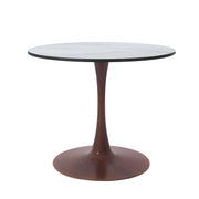 Bristol 24"/27"/31" Round Dining Table Wood Transfer Cherry/Natural/Walnut Base with MDF Table Top - Elax Furniture