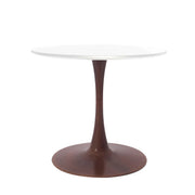 Bristol 24"/27"/31" Round Dining Table Wood Transfer Cherry/Natural/Walnut Base with MDF Table Top - Elax Furniture
