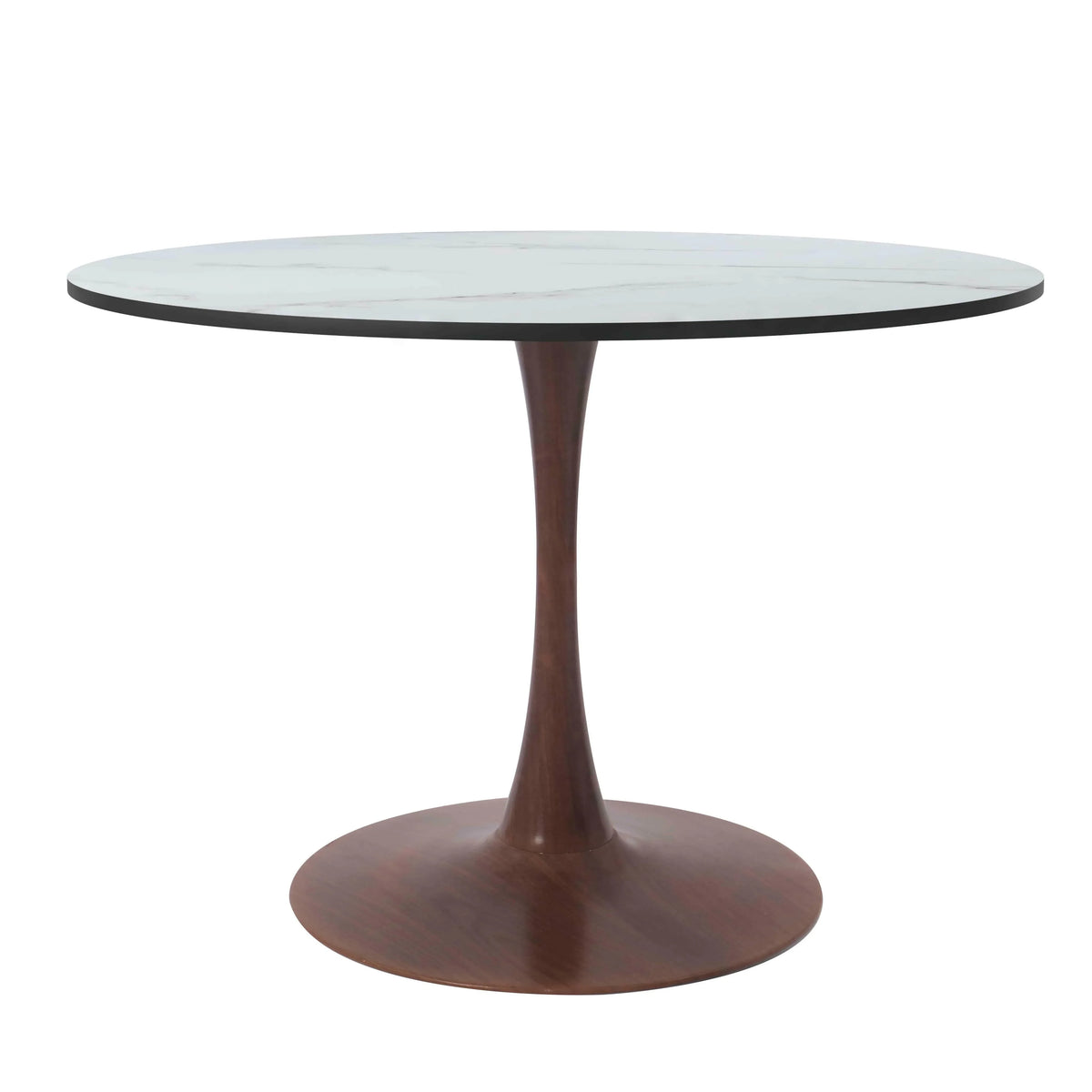 Bristol 24"/27"/31" Round Dining Table Wood Transfer Cherry/Natural/Walnut Base with MDF Table Top - Elax Furniture