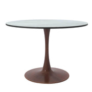 Bristol 24"/27"/31" Round Dining Table Wood Transfer Cherry/Natural/Walnut Base with MDF Table Top - Elax Furniture