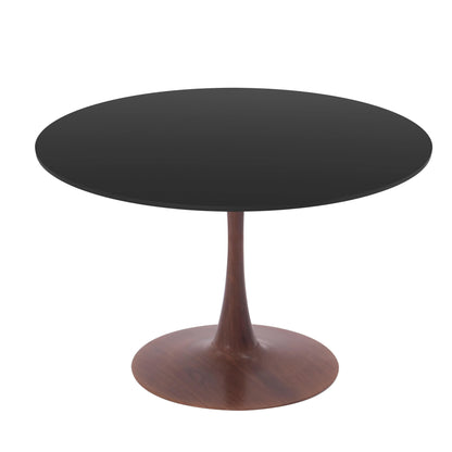 Bristol 35"/36"/40" Round Dining Table Wood Transfer Cherry/Natural/Walnut Base with MDF Table Top - Elax Furniture