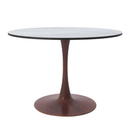 Bristol 35"/36"/40" Round Dining Table Wood Transfer Cherry/Natural/Walnut Base with MDF Table Top - Elax Furniture