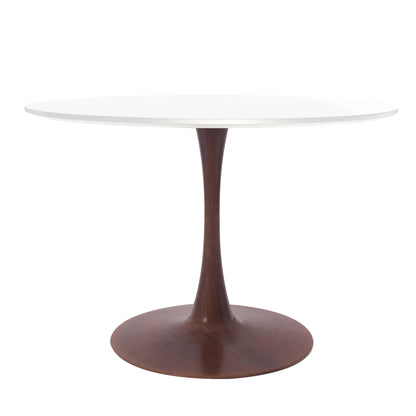 Bristol 35"/36"/40" Round Dining Table Wood Transfer Cherry/Natural/Walnut Base with MDF Table Top - Elax Furniture