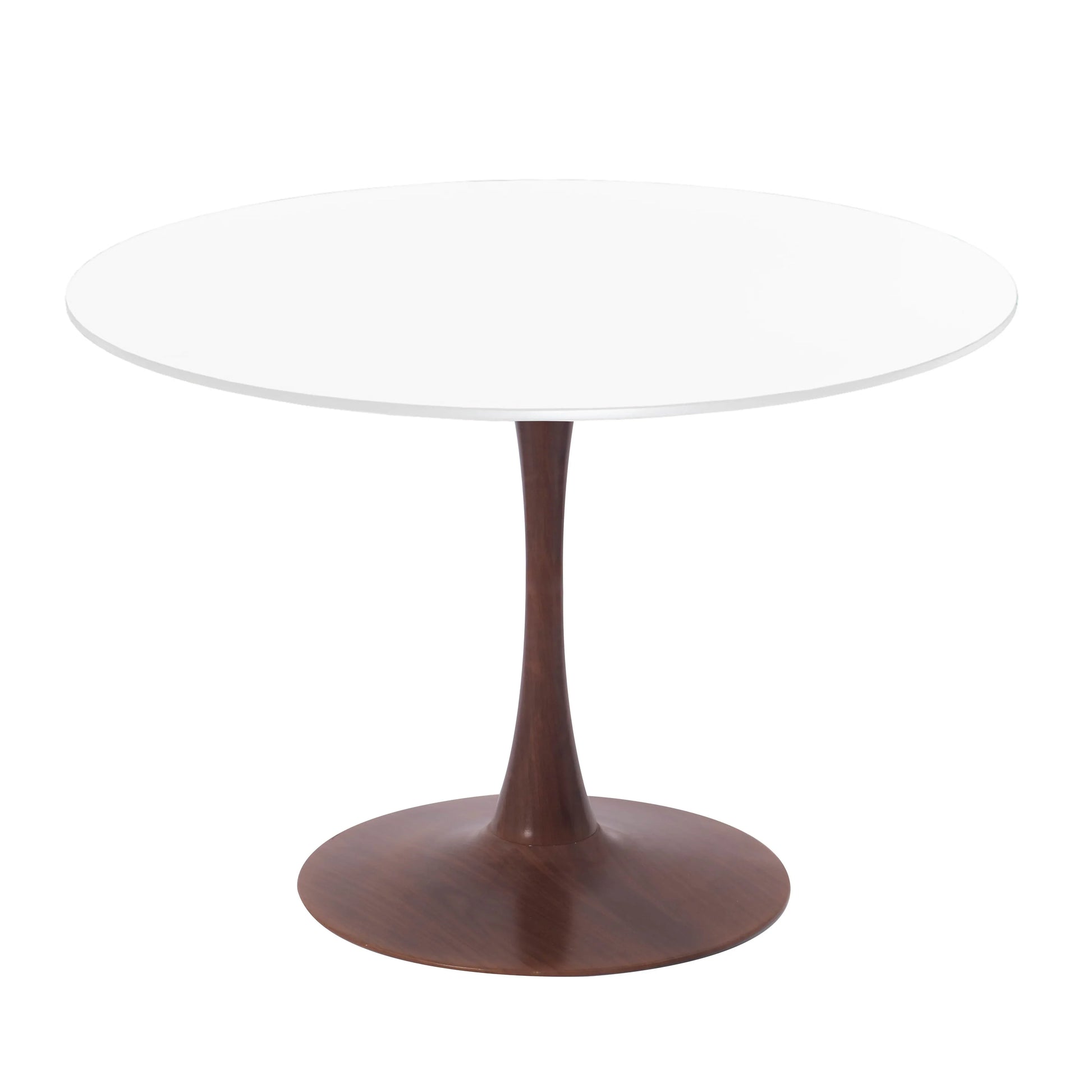 Bristol 35"/36"/40" Round Dining Table Wood Transfer Cherry/Natural/Walnut Base with MDF Table Top - Elax Furniture