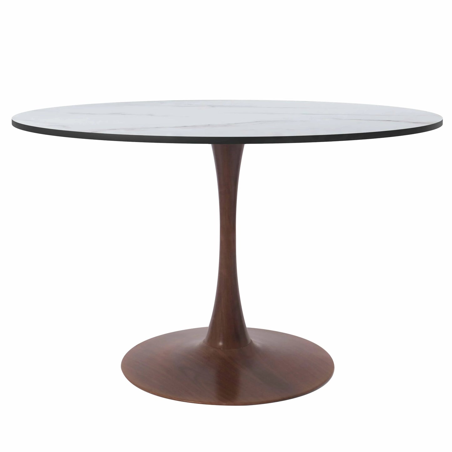 Bristol 35"/36"/40" Round Dining Table Wood Transfer Cherry/Natural/Walnut Base with MDF Table Top - Elax Furniture