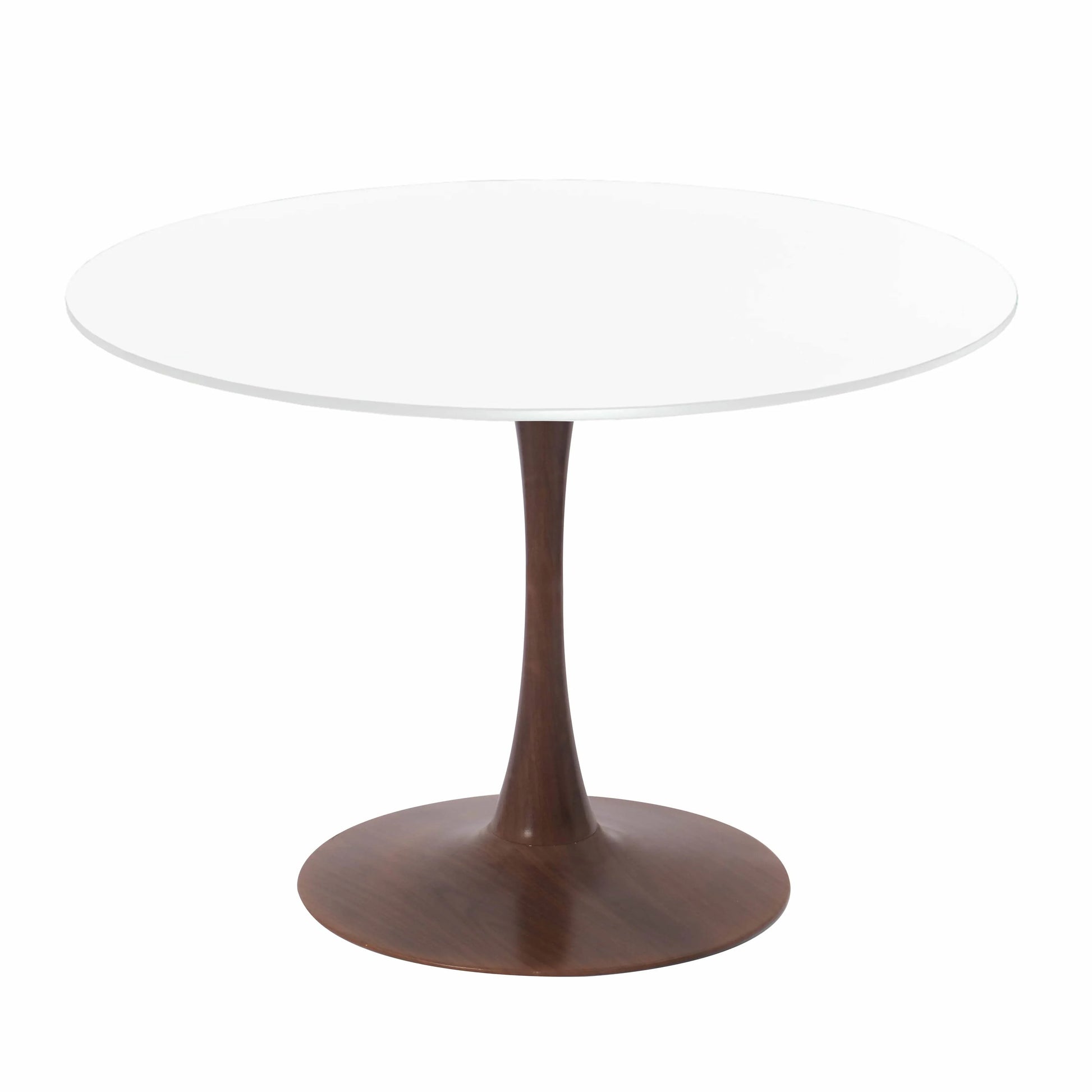 Bristol 35"/36"/40" Round Dining Table Wood Transfer Cherry/Natural/Walnut Base with MDF Table Top - Elax Furniture