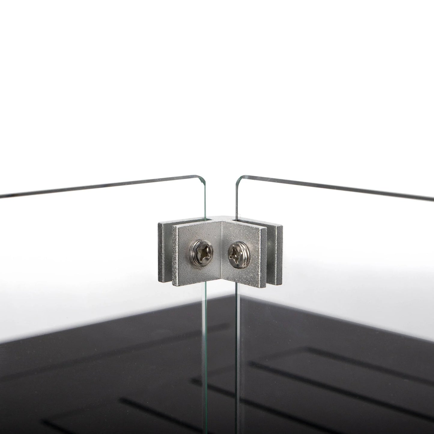 Chelsea Rectangular Aluminum Fire Pit Bar Table with Lid Glass Guard and Tank Holder - Elax Furniture