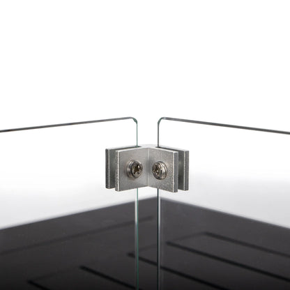 Chelsea Rectangular Aluminum Fire Pit Bar Table with Lid Glass Guard and Tank Holder - Elax Furniture