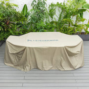 Mid-Century Modern Chelsea Rectangular Outdoor Furniture Rain Cover for 63" and 87" Patio Dining Set - Elax Furniture
