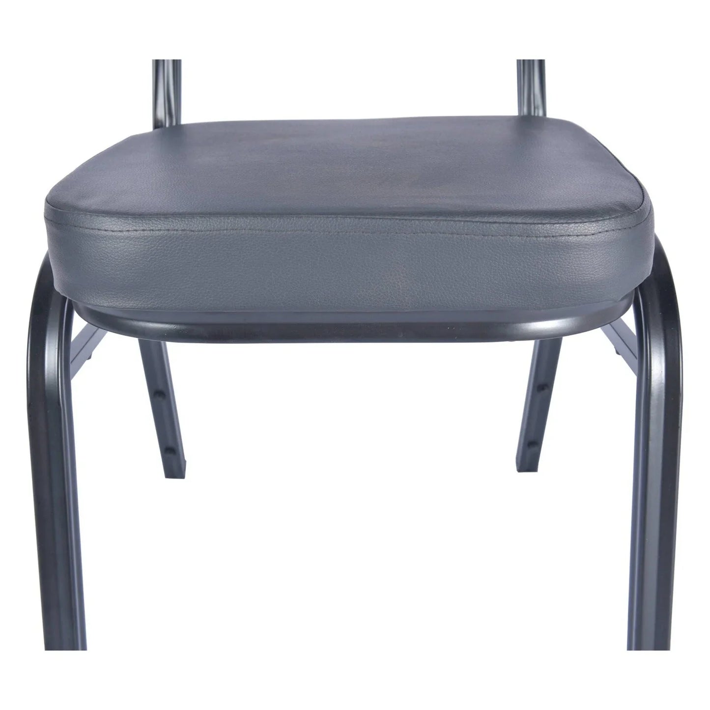 Cove Modern Stackable Banquet Chair with Black Powder Coated Steel Frame - Elax Furniture