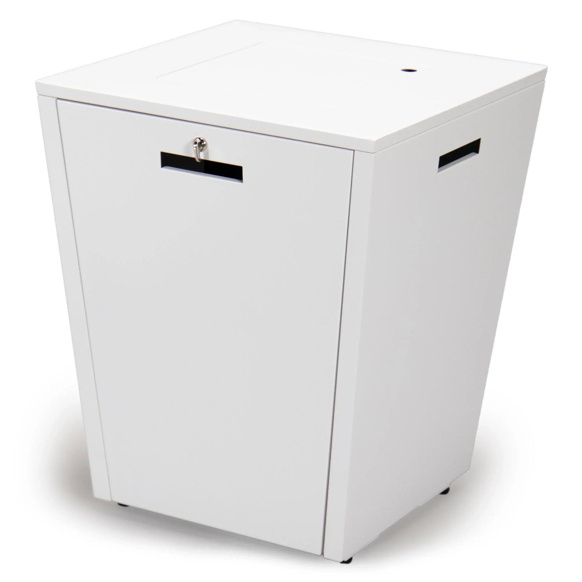 Marlin Modern White Aluminum Outdoor Chaise Lounge Chair Set of 2 With Arms And Square Fire Pit Side Table for Patio - Elax Furniture