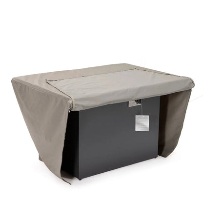Chelsea Waterproof Fabric Rectangle Fire Pit Table Cover - Elax Furniture