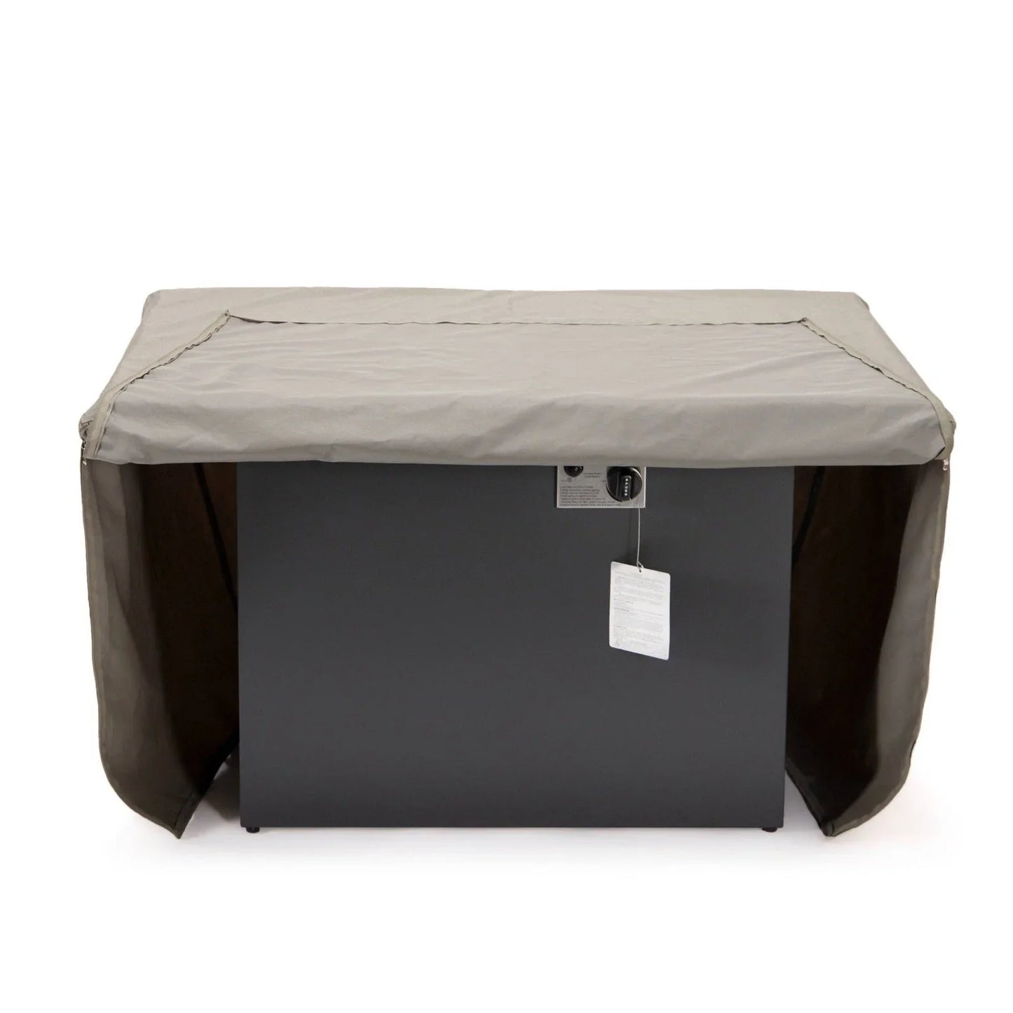 Chelsea Waterproof Fabric Rectangle Fire Pit Table Cover - Elax Furniture