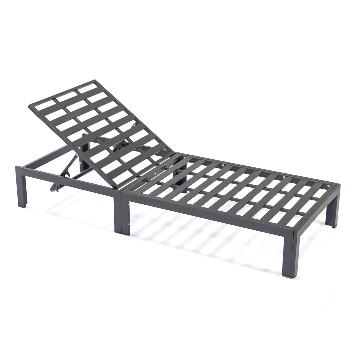 Chelsea Modern Outdoor Chaise Lounge Chair With Cushions Set of 2 - Elax Furniture