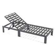 Chelsea Modern Outdoor Chaise Lounge Chair With Cushions Set of 2 - Elax Furniture