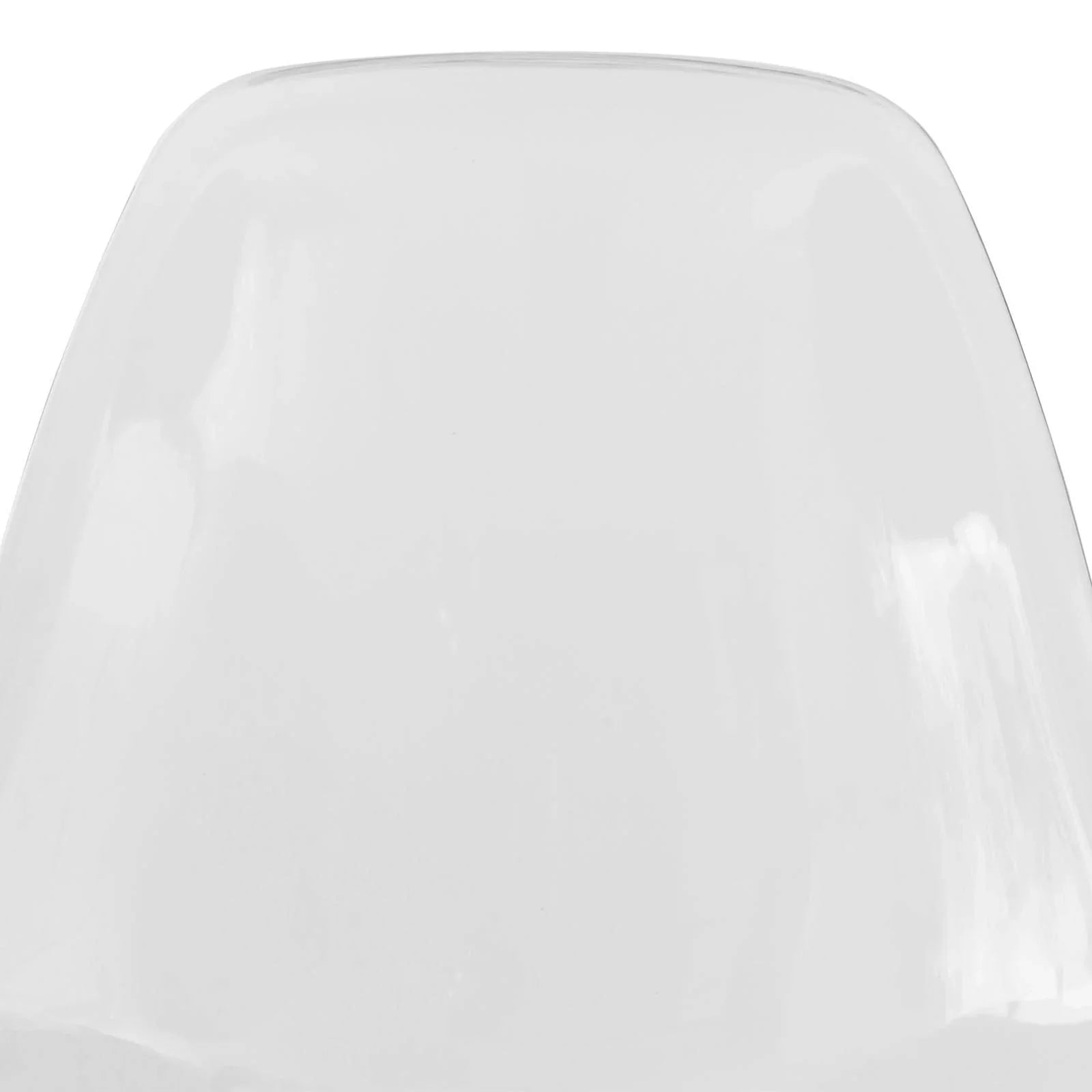 Cresco Molded Plastic Eiffel Side Chair With Chrome Legs Set of 4 - Elax Furniture