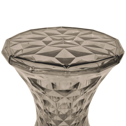 Clio Plastic Side Table with a Diamond Shape Design - Elax Furniture