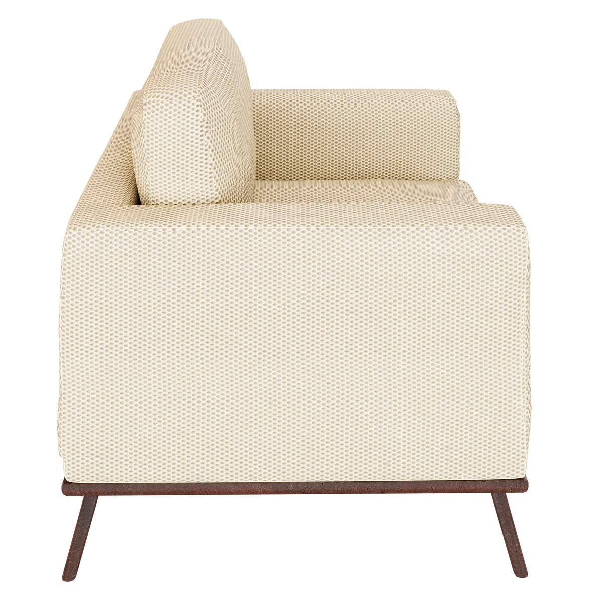 Chester Modern Leather Accent Arm Chair With Birch Wood Base - Elax Furniture