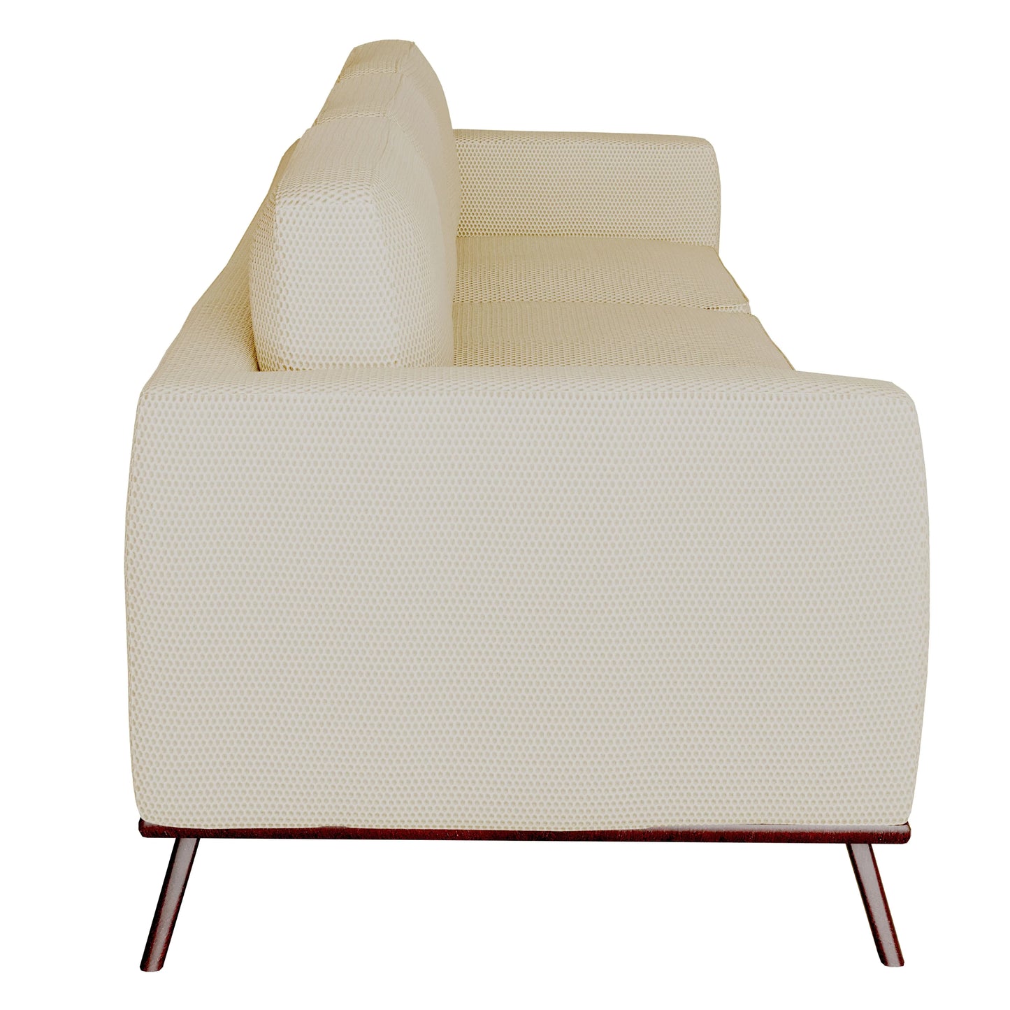 Chester 3-Seater Leather Full Size Sofa in Birch Wood Base - Elax Furniture