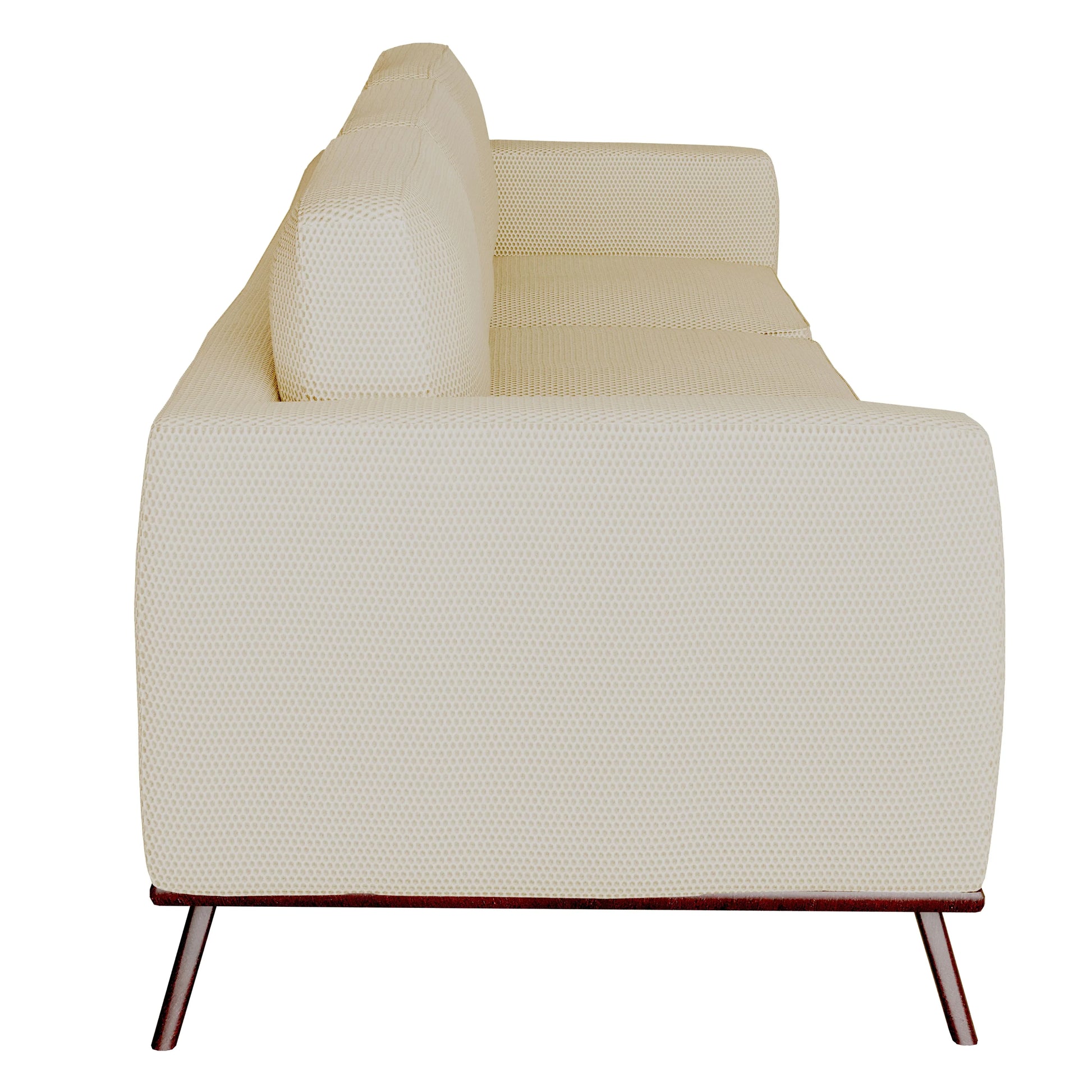 Chester 3-Seater Leather Full Size Sofa in Birch Wood Base - Elax Furniture