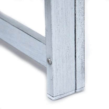 Chelsea 7-Piece Patio Sectional And Coffee Table Set In Weathered Grey Aluminum With Cushions - Elax Furniture