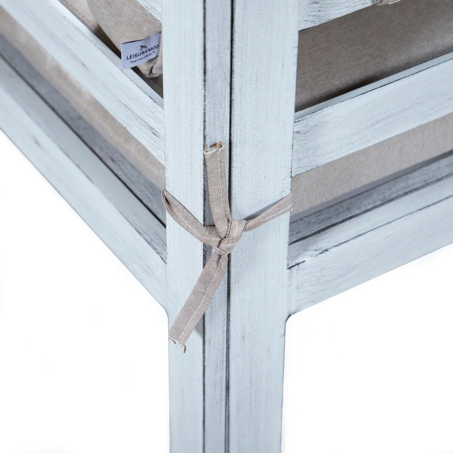 Chelsea 7-Piece Patio Sectional And Coffee Table Set In Weathered Grey Aluminum With Cushions - Elax Furniture