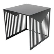 Cisco Modern Square Steel Side Table with Powder Coated Finish - Elax Furniture