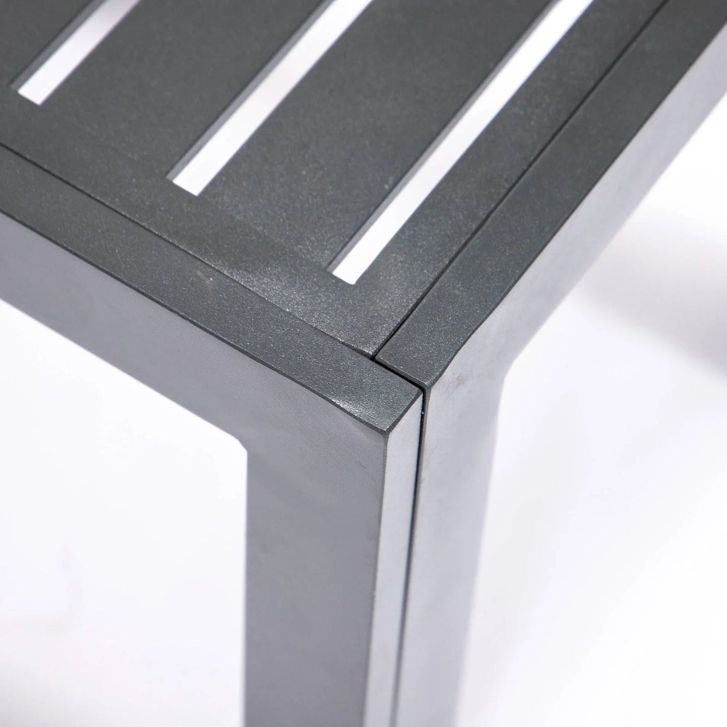 Chelsea Modern Aluminum Patio Side Table - Elax Furniture