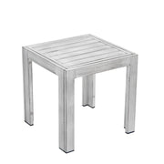 Chelsea Modern Aluminum Patio Side Table - Elax Furniture
