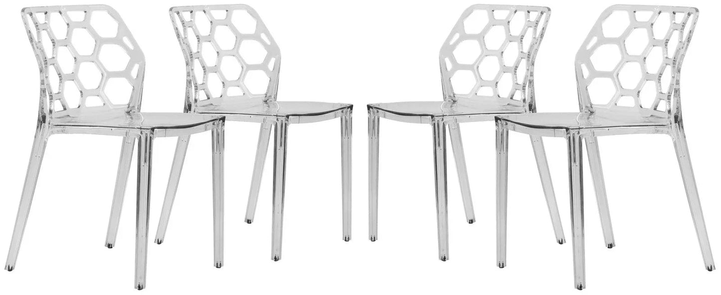 Modern Dynamic Dining Chair Set of 4 - Elax Furniture