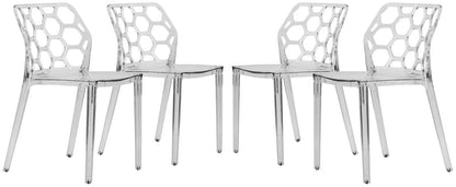Modern Dynamic Dining Chair Set of 4 - Elax Furniture