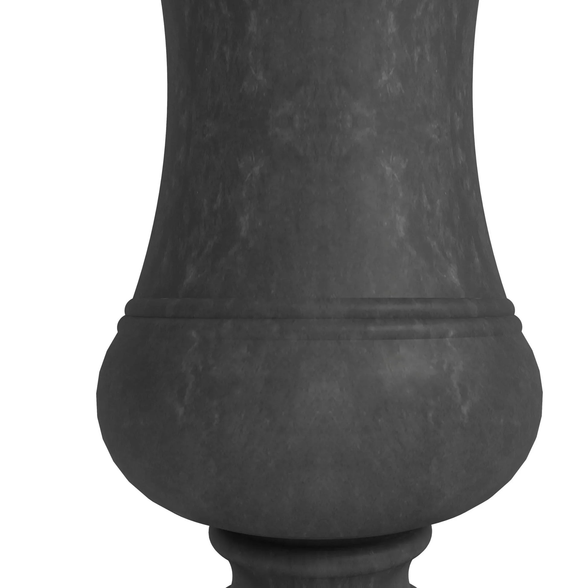 Daisy Fiberstone and Clay Urn Planter with Drainage Holes for Indoor and Outdoor - Elax Furniture