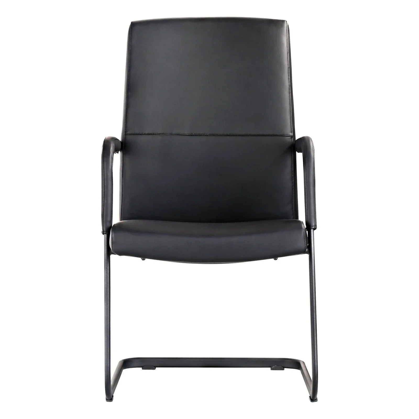 Evander Leather Office Chair With Aluminum Frame - Elax Furniture