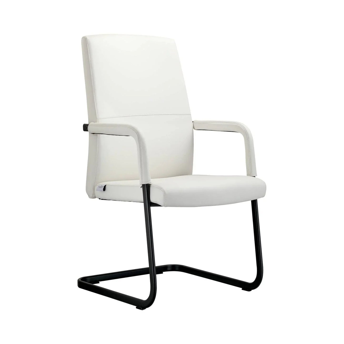 Evander Leather Office Chair With Aluminum Frame - Elax Furniture