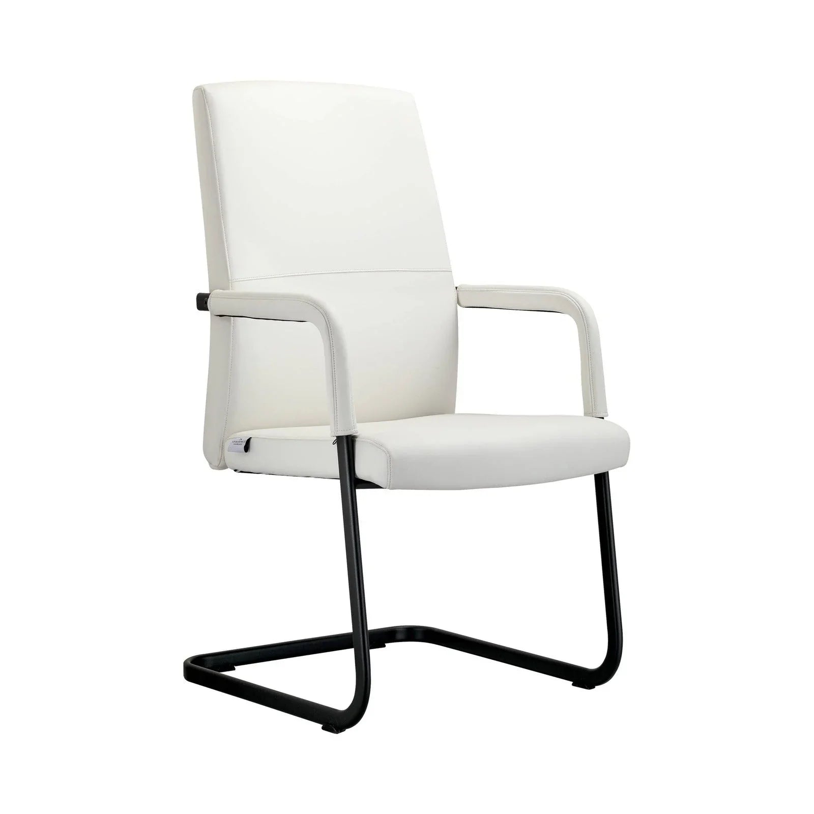 Evander Leather Office Chair With Aluminum Frame - Elax Furniture