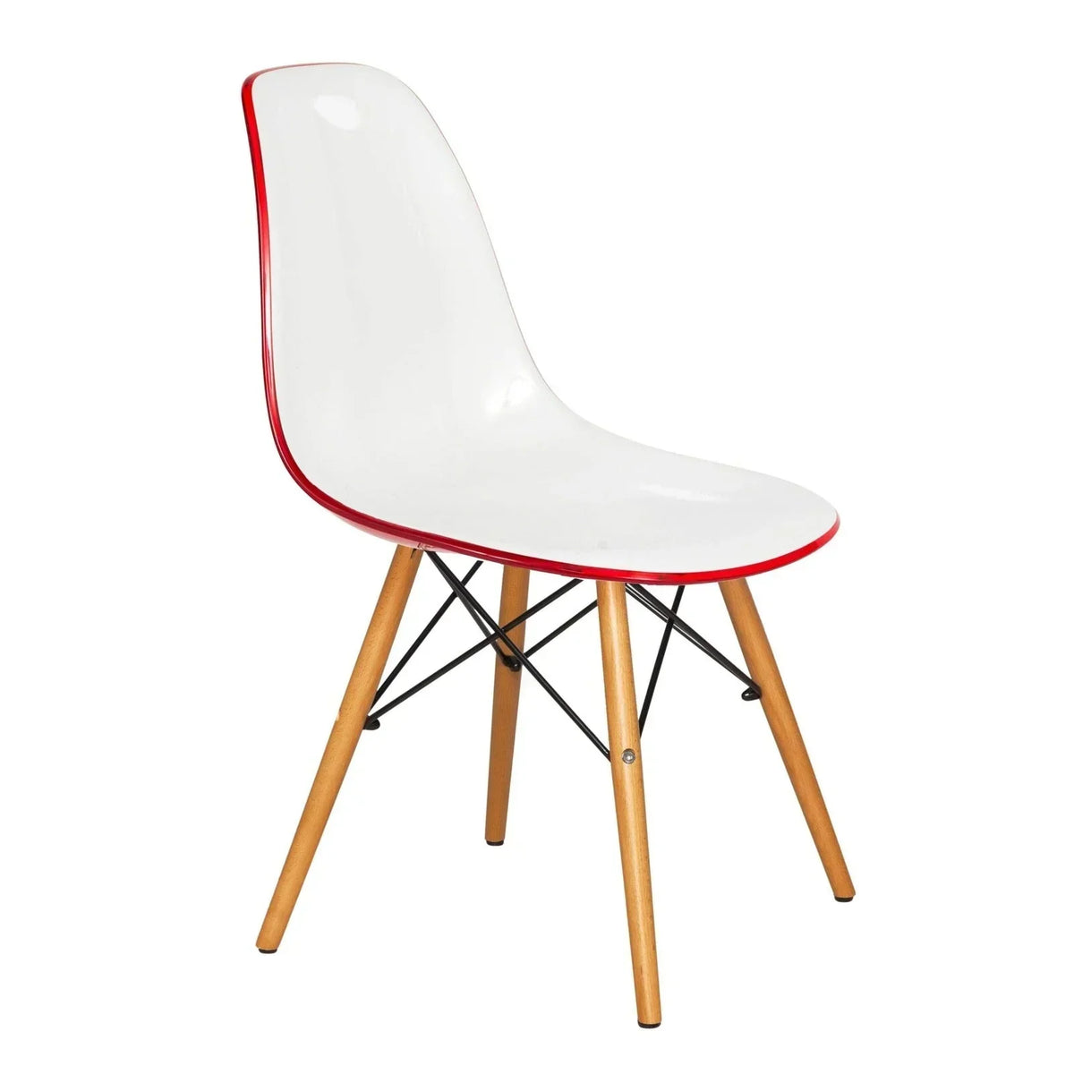 Dover and Cresco Modern Dining Chair Molded Side Chair with Base - Elax Furniture