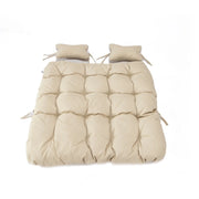 Modern Upholstered 2 Person Hanging Egg Swing Cushion with Headrest - Elax Furniture