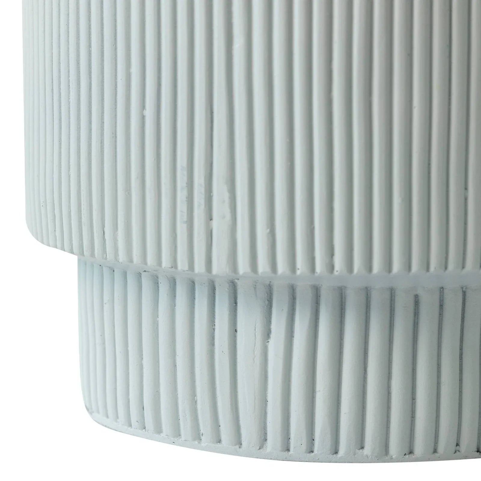 Eden Series Side Table in Fiberstone Round Accent Table for Home, Living Room, Indoor, and Outdoor - Elax Furniture