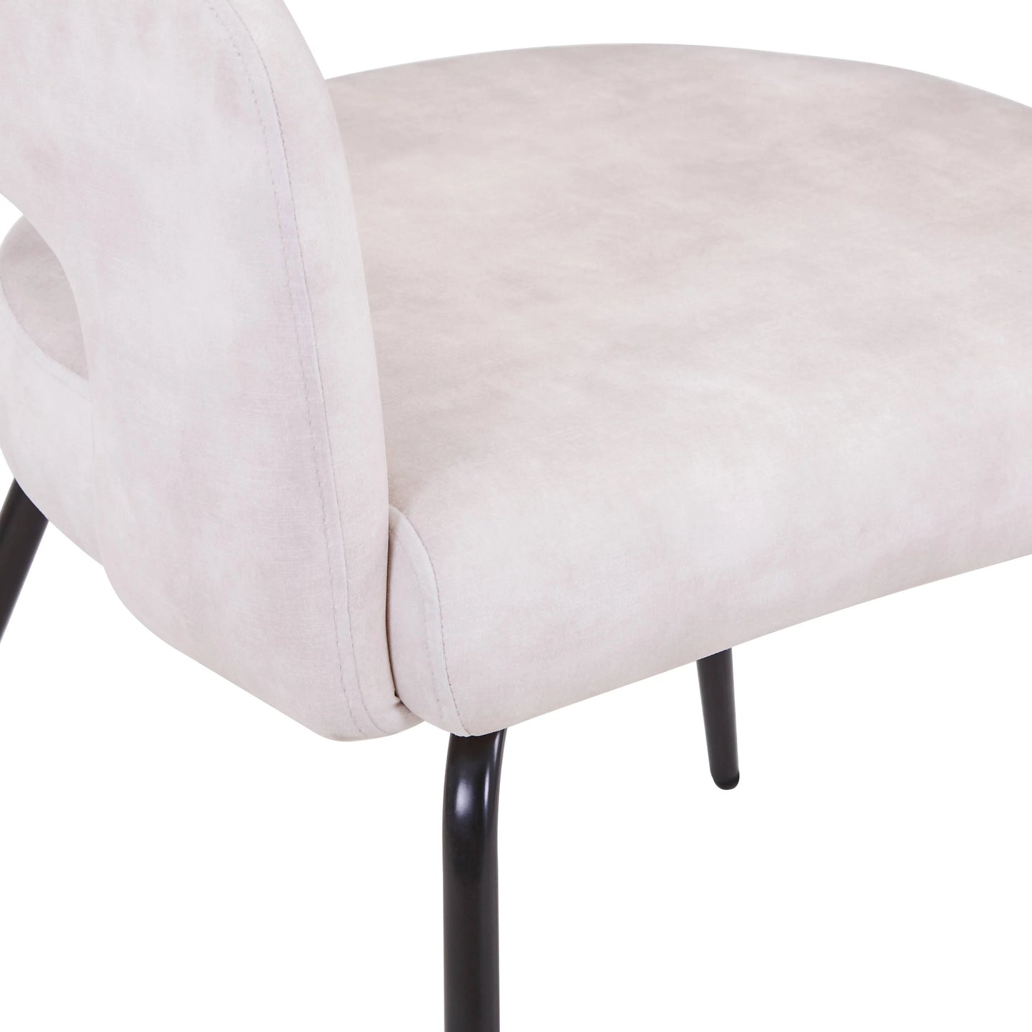 Zayle 7-Piece Dining Set with Rectangular Sintered Stone Dining Table and 6 Velvet Dining Chairs with Iron Base - Elax Furniture