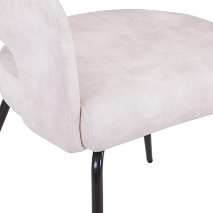 Zayle 7-Piece Dining Set with Rectangular Sintered Stone Dining Table and 6 Velvet Dining Chairs with Iron Base - Elax Furniture