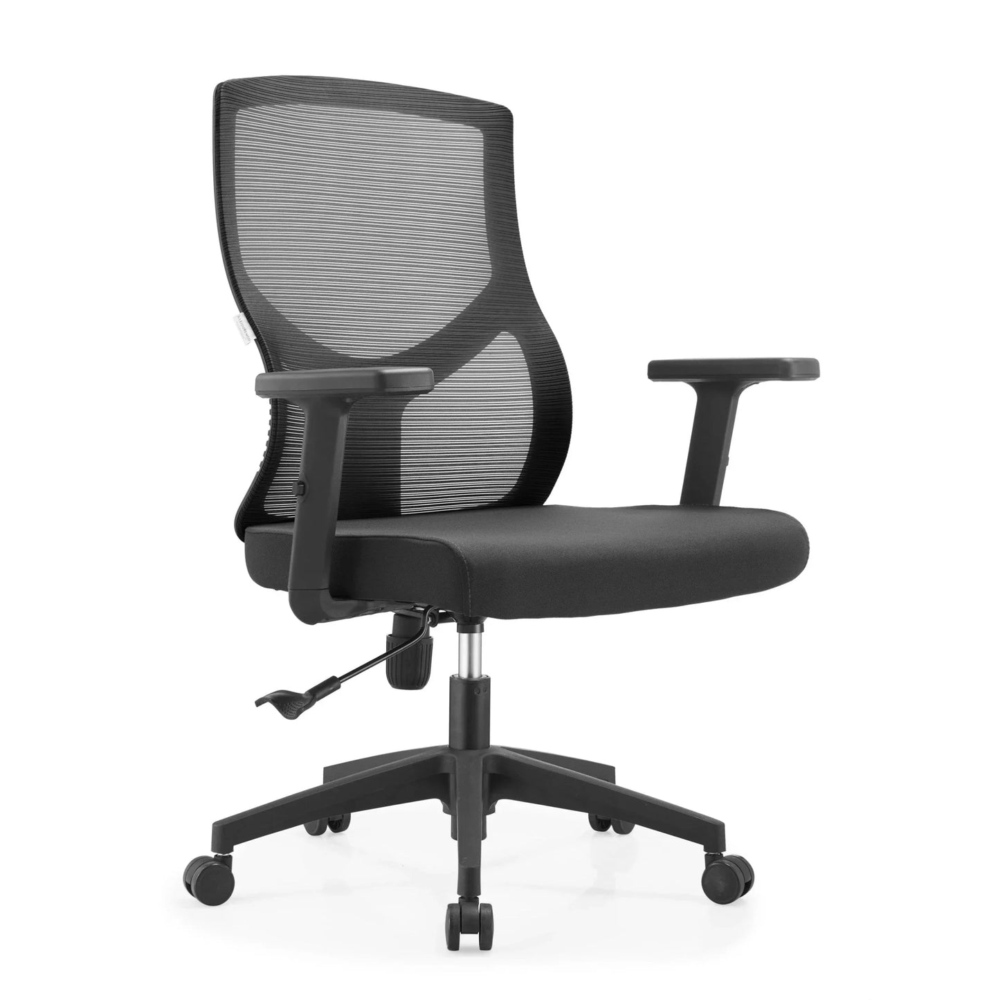 Glen Cotton Mid-Back Adjustable Office Conference Chair - Elax Furniture
