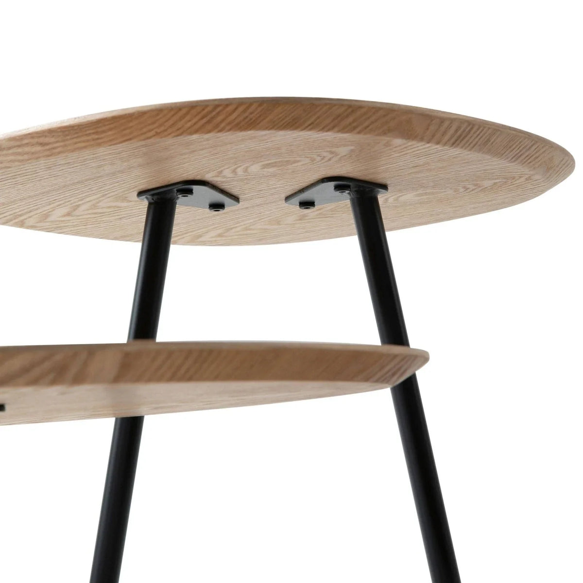 Hazelton Multi-Top End Tables with Manufactured Wood Top and Powder Coated Steel Frame - Elax Furniture