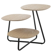 Hazelton Multi-Top End Tables with Manufactured Wood Top and Powder Coated Steel Frame - Elax Furniture