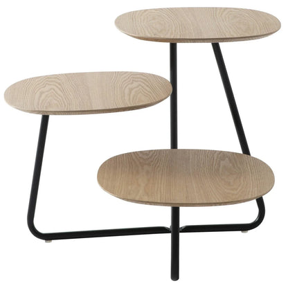 Hazelton Multi-Top End Tables with Manufactured Wood Top and Powder Coated Steel Frame - Elax Furniture