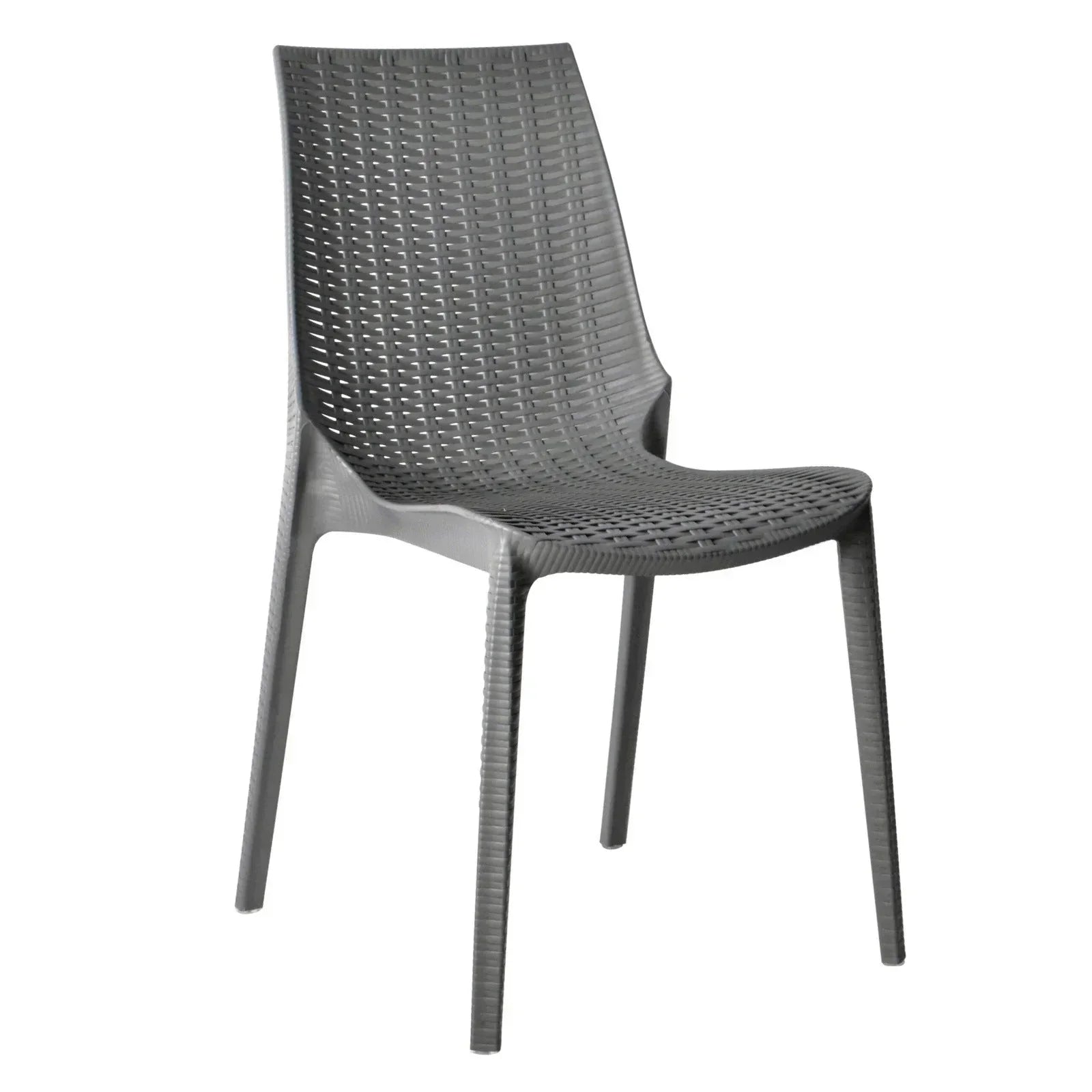 Kent Patio Outdoor Dining Chair Weave Design in Polypropylene - Elax Furniture
