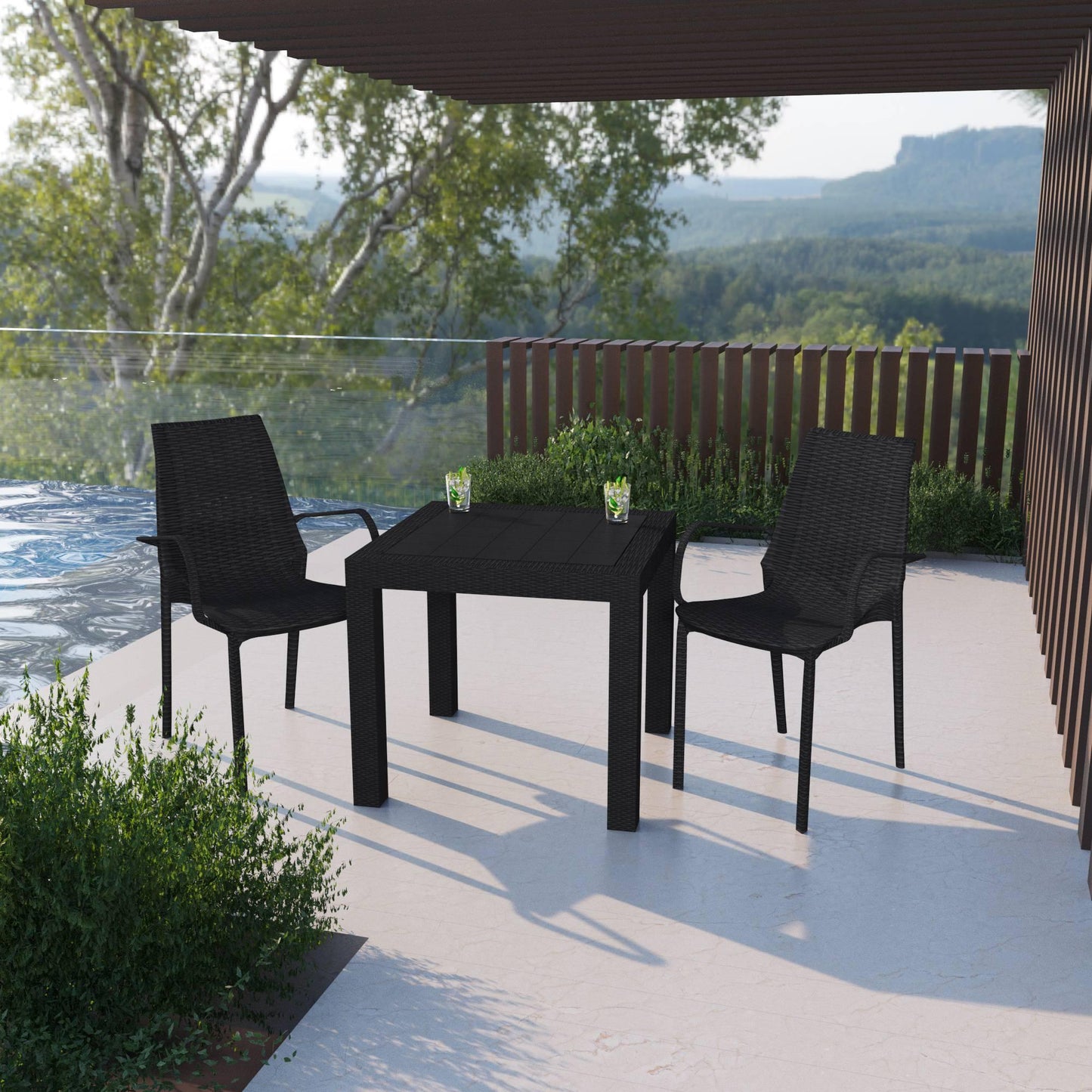 Kent Outdoor Dining Arm Chair - Elax Furniture